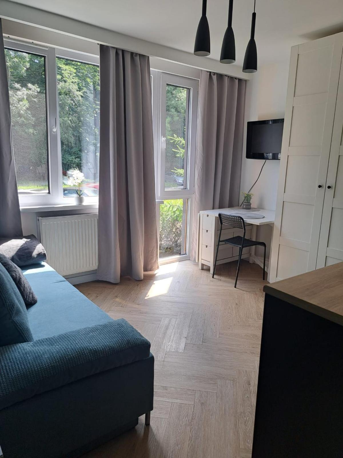 Apartmán Mikroapart Jungle Batorego Pole Mokotowskie Klub Stodola Varšava